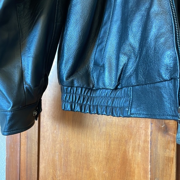 Men’s MM Michael Michelle U.S.A. Large Leather Jacket - Picture 10 of 13